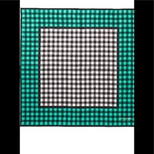 Kate Spade Garden Gingham Bandana NWT